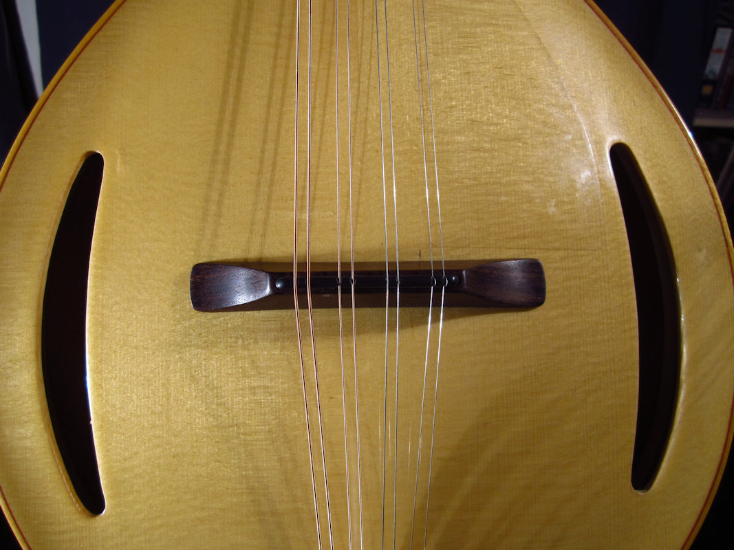 laughlin englemann spruce/big leaf maple mandolin